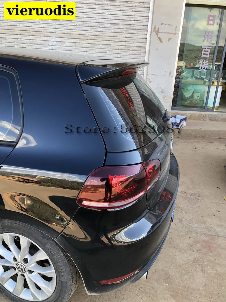 Для Volkswagen Golf 6 2010 до 2013 спойлер из АБС пластика высокого качества материала