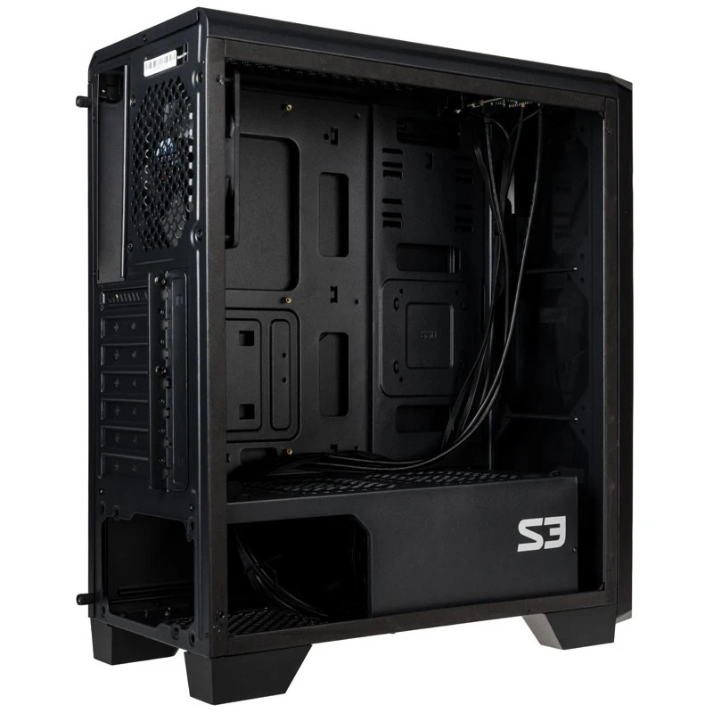 Case for computer MidiTower Zalman S3 Cases Towers Components Office | Computer &