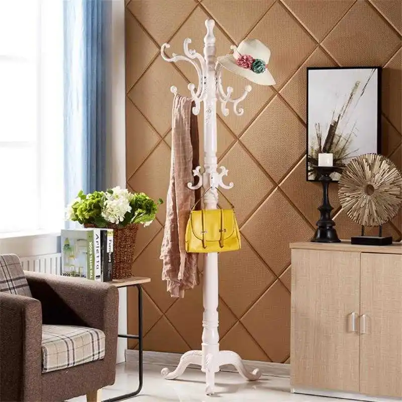 Деревянная вешалка для одежды подставка |