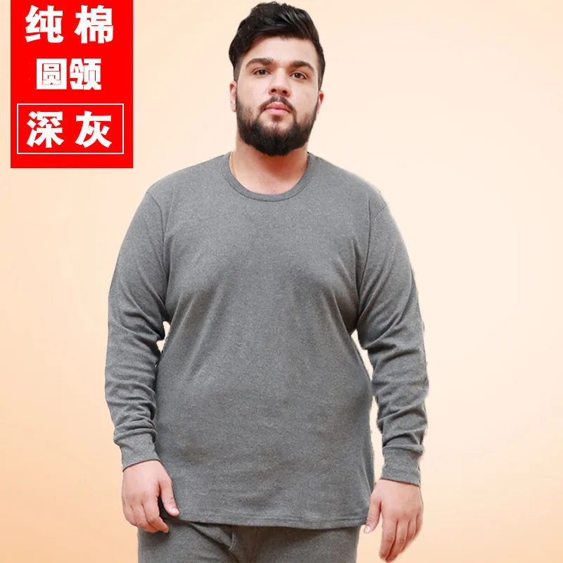 3XL-7XL большой размер мужское термобелье хлопок плюс бархат толстое термобелье зимняя мужская теплая одежда термобелье кальсоны - Цвет: 03