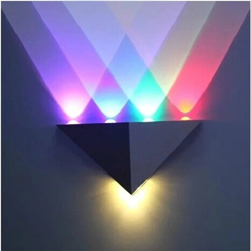 

90-260V aluminum alloy indoor wall lighting fixtures lampara pared habitacion for corridor bar KTV and home