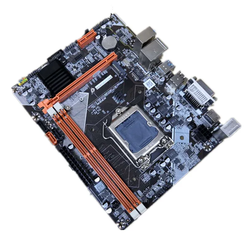 Новая материнская плата B75 1155 высокой четкости с I3 I5 I7 три четыре поколения ЦП для