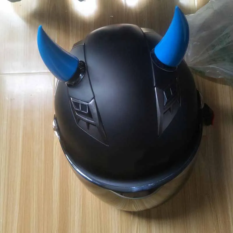 Прямая поставка 1 Пара мотоциклетный шлем рог с присоской для мотокросса