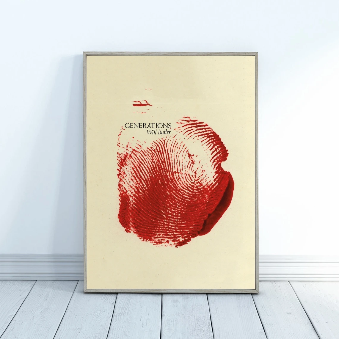 

Will Butler - Generations Music Album Cover Poster Singer Music Star Canvas Photo Art Poster Print (No Frame)