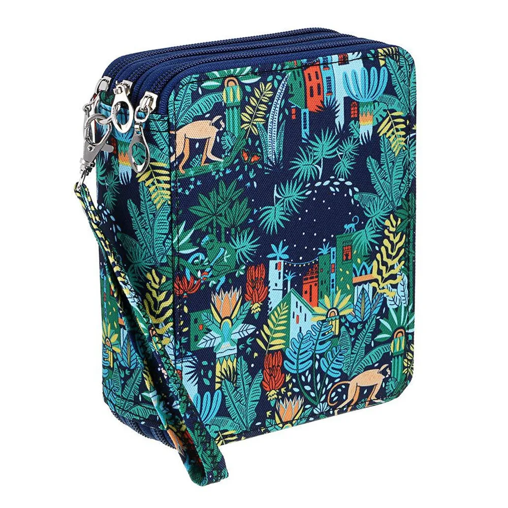 Чехол для карандаша с 72 отверстиями милый большой школьный чехол карандаш