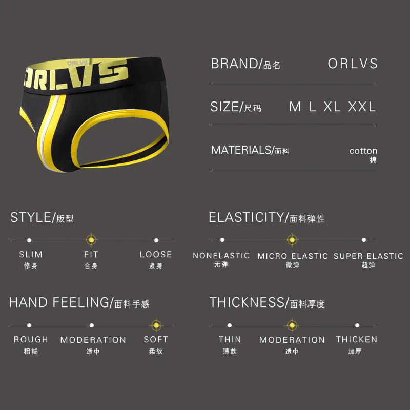 

1 PCS Men Briefs Men Jockstrap String Homme Thongs Gay Mens Underwear Open Backless Crotch Cotton Sexy Gay Underwear