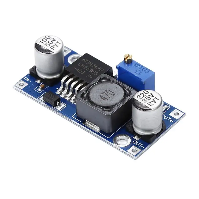 New 1pcs LM2596s DC-DC step-down power supply module 3A adjustable LM2596 voltage regulator 1.25V-30V | Электроника