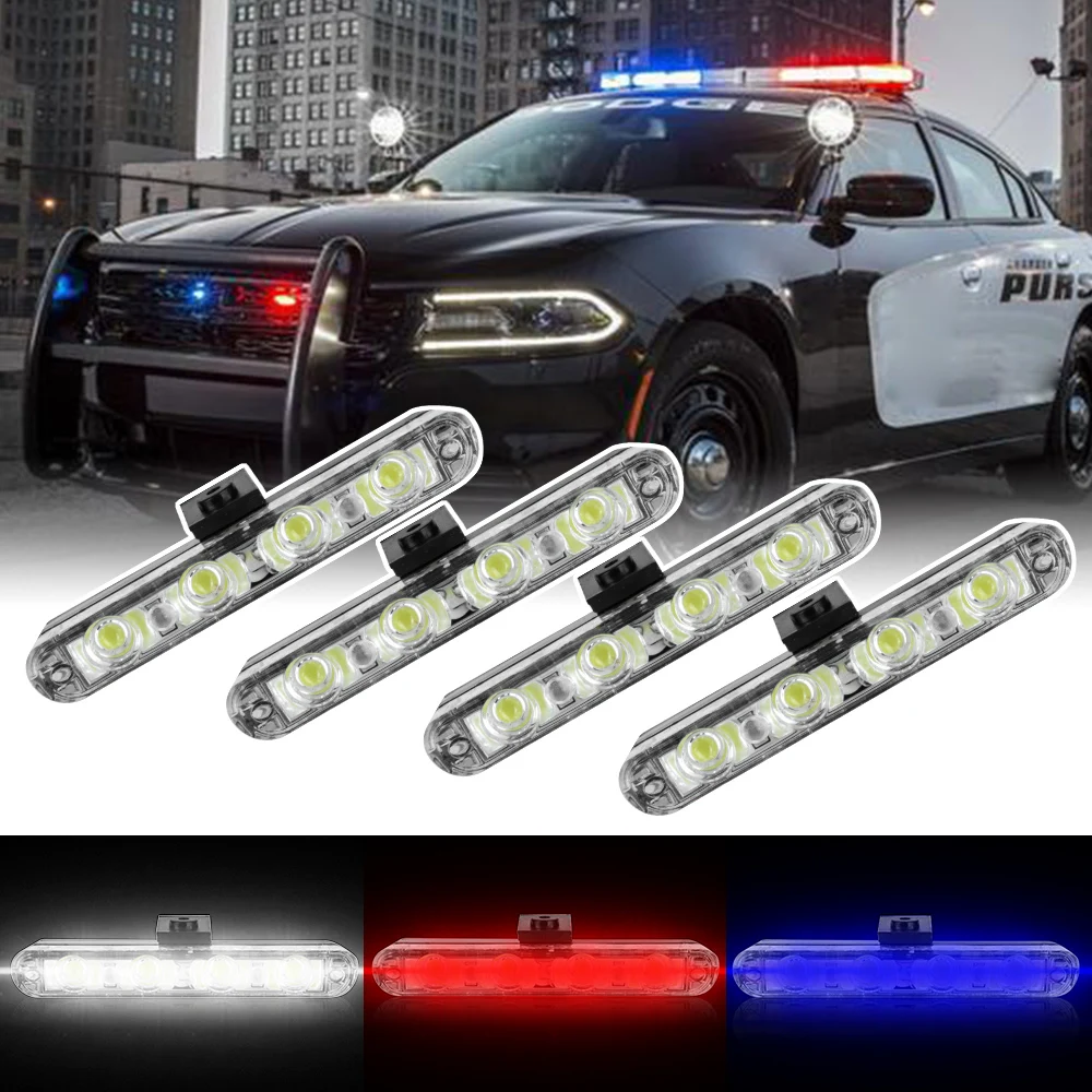 

4x4/Led Ambulance Fso Police Light LED DRL 12V Wireless Remote Car Strobe Warning Truck Light Flashing Emergency Fireman Lamp