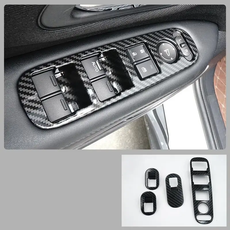 Auto Modified Decorative Automovil Door Handle Exterior Trim Covers Parts Modification Car Styling Protecter 19 FOR Honda Vezel |
