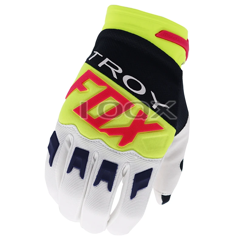 Лидер продаж! Гоночные перчатки Troy Fox DIRTPAW MX для мотокросса MTB XC DH ATV велосипедные