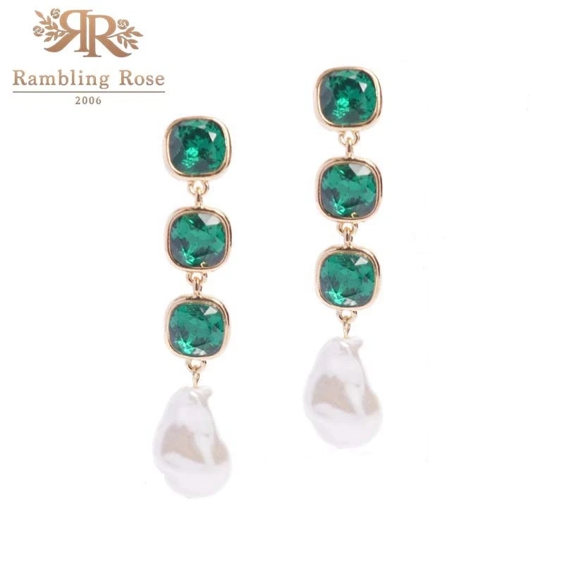 Женские Зеленые Серьги ZA из смолы женские акриловые серьги модные ювелирные