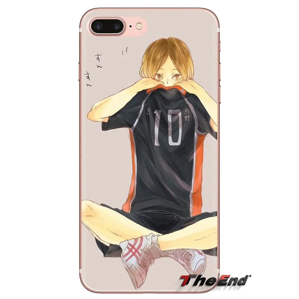 Для iPod Touch Apple iPhone 4 4s 5 5S SE 5C 6 6S 7 8 X XR XS Plus MAX Kenma Kozume из аниме ТПУ прозрачные чехлы |