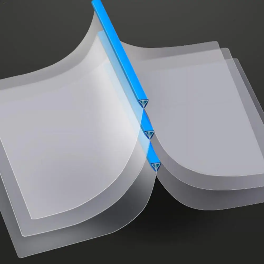 Прозрачная папка 10 шт. для презентаций документов Обложка отчета с скользящей