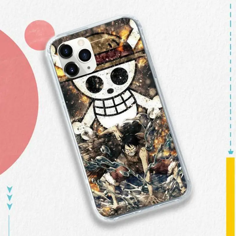 

Anime One Piece high quality Phone Case for iPhone 11 12 pro XS MAX 8 7 6 6S Plus X 5S SE 2020 XR