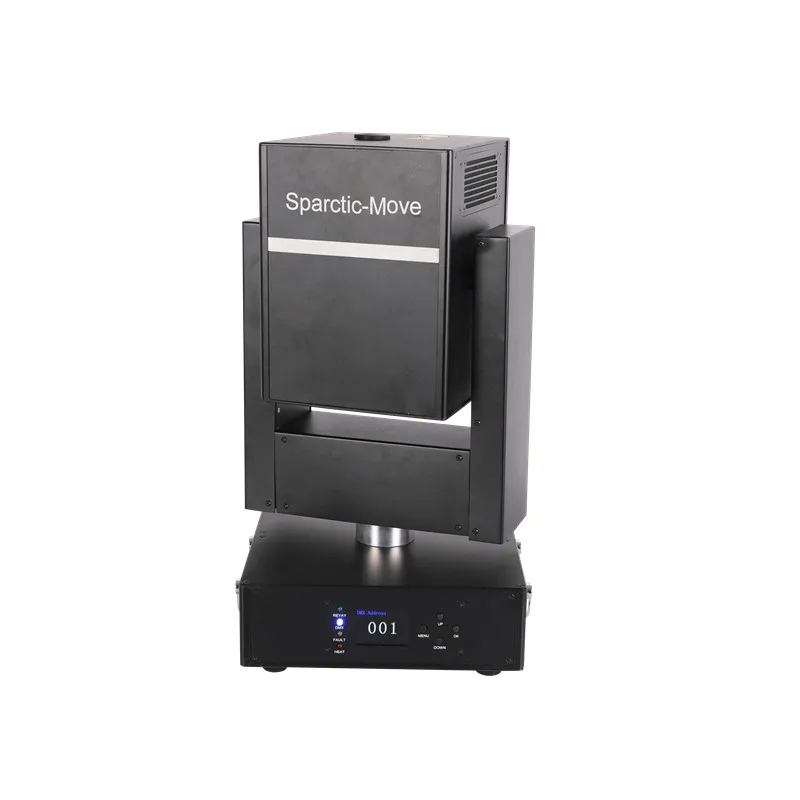 Новое поступление Внутренняя/наружная движущаяся головка 750 Вт DMX холодная Искра фонтанная машина