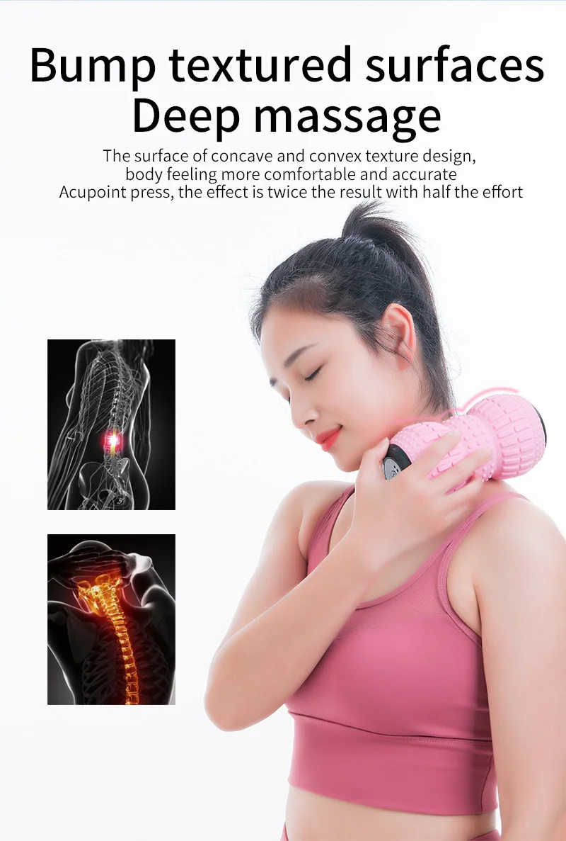 

Электрическая панель мяч Вибрационный Массажный мяч, мускулатуры ног релаксатор-интеллигентая (ый) Водонепроницаемый плеча массаж шеи тал...