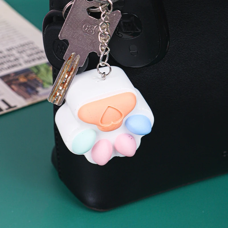 

Блестящие глянцевые силиконовые формы для смолы, силиконовая форма в виде кошачьей лапы, «сделай сам», форма для брелока, подвески, украшени...