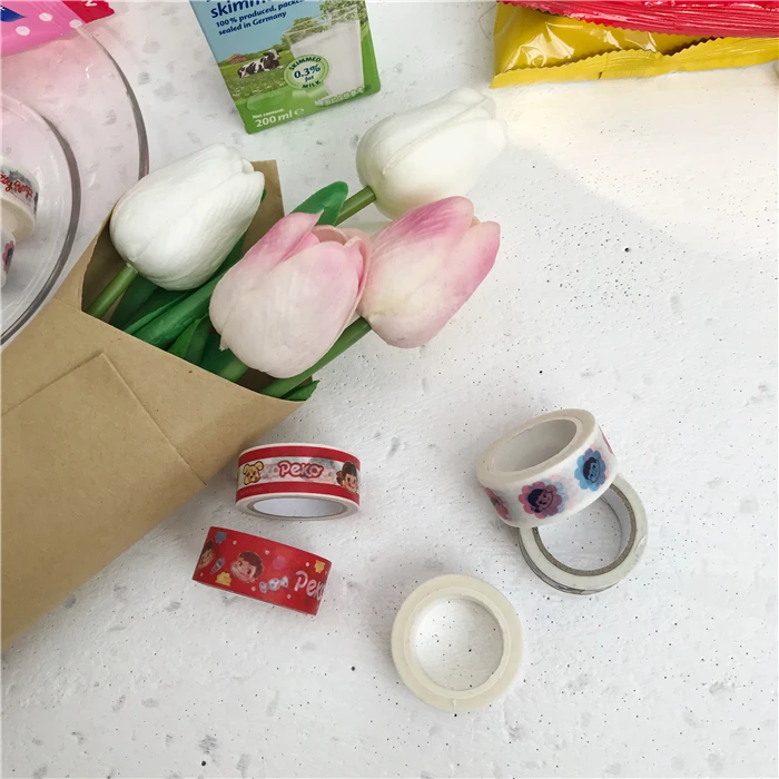 SIXONE 1 шт. молоко сестра васи лента Япония Руководство Diy Декоративные Ленты Kawaii Мультфильм студентов канцелярские принадлежности