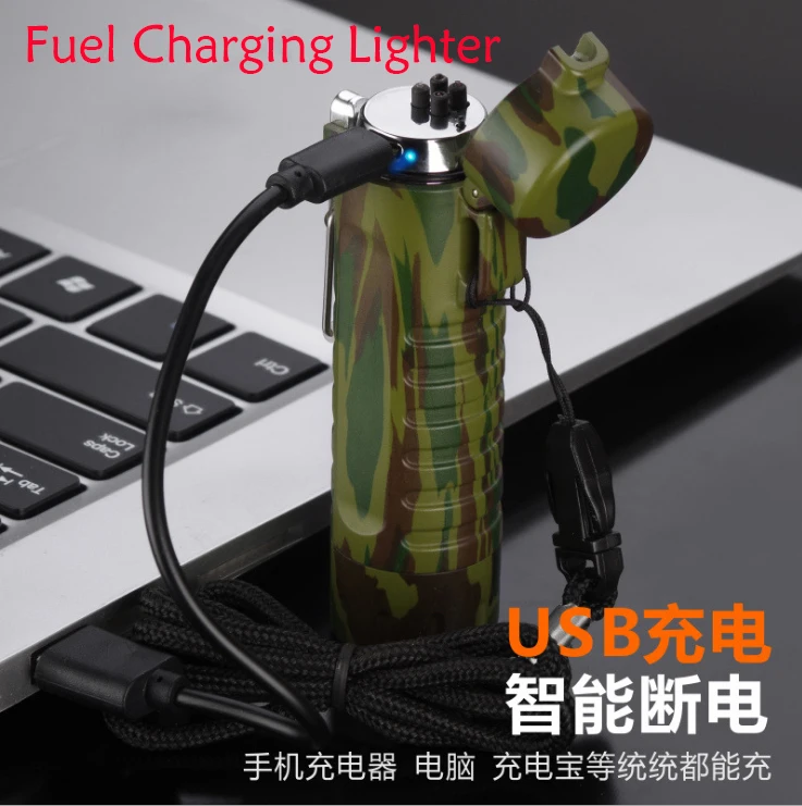 Водонепроницаемая Горячая USB электрическая двойная дуговая Зажигалка