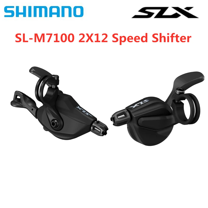 SHIMANO SLX SL-M7100 2s 12s 2x12 рычаг переключения скоростей M7100 рычаг переключения скоростей 24 скорости SHIMANO