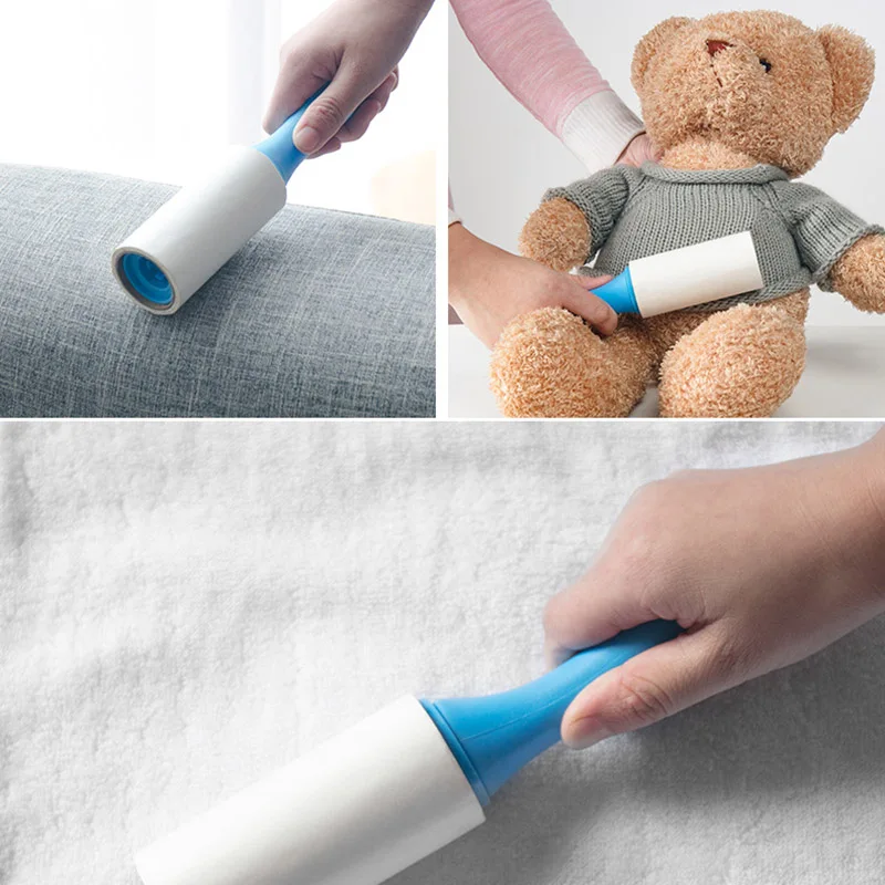 Экономичный липкий ролик быстро удаляет волосы животных пыли для одежды и мебели