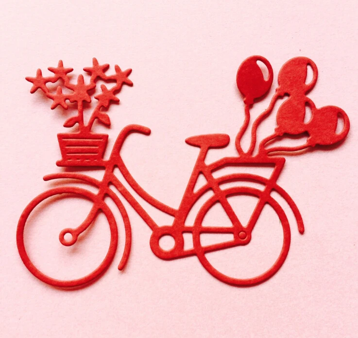 Воздушный шар велосипед DIY альбом карты делая инструмент головоломка нож из