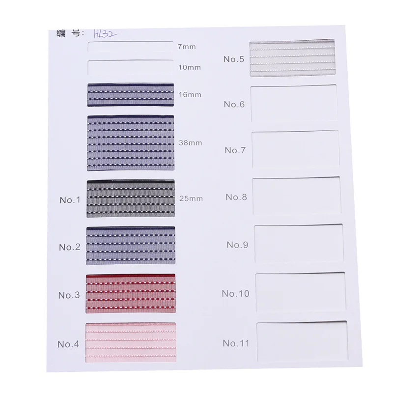 

100yards 10 16 25 38mm stitched stripes organza sheer ribbon for hair bow headband accessories bouquet flower packing bow