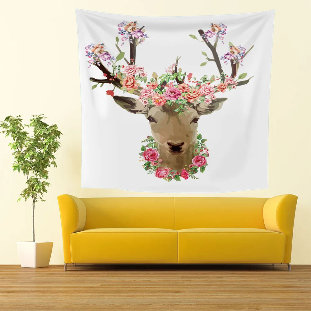 Домашний интерьер богемная МАНДАЛА ГОБЕЛЕН настенный висящий песчаный пляж