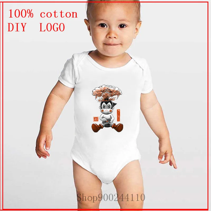 Комбинезон для новорожденных девочек и мальчиков 2020 года с коротким рукавом Atom Boy