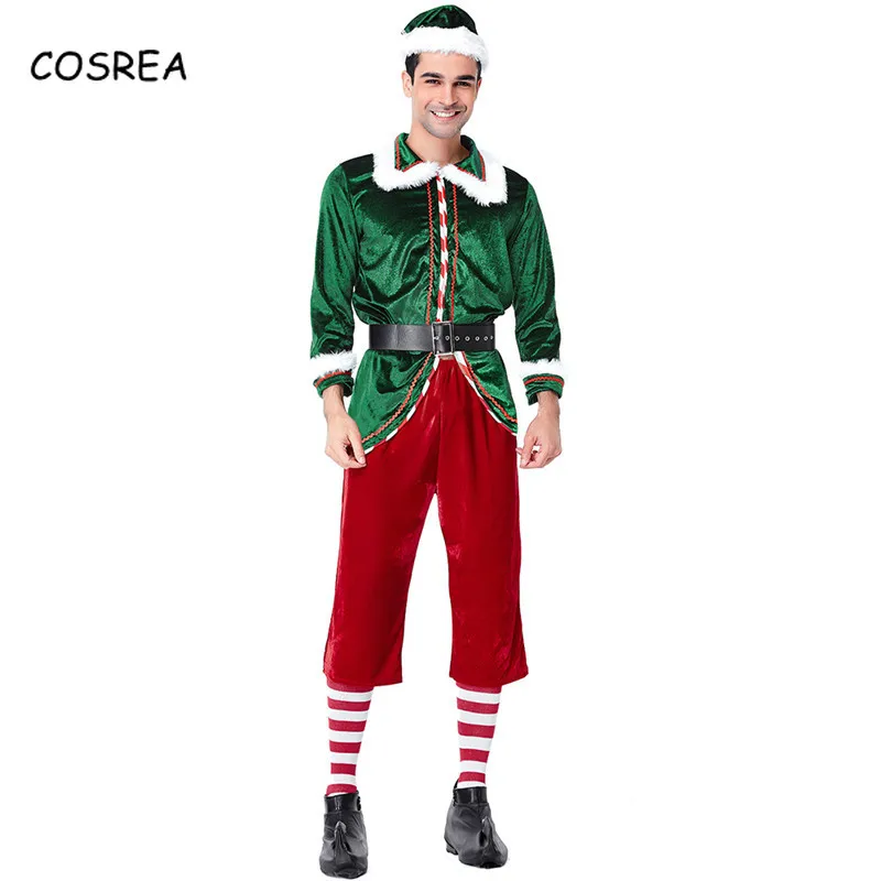 Новинка 2018 чулки в виде шапки Санта Клауса зеленого цвета Рождественский отец