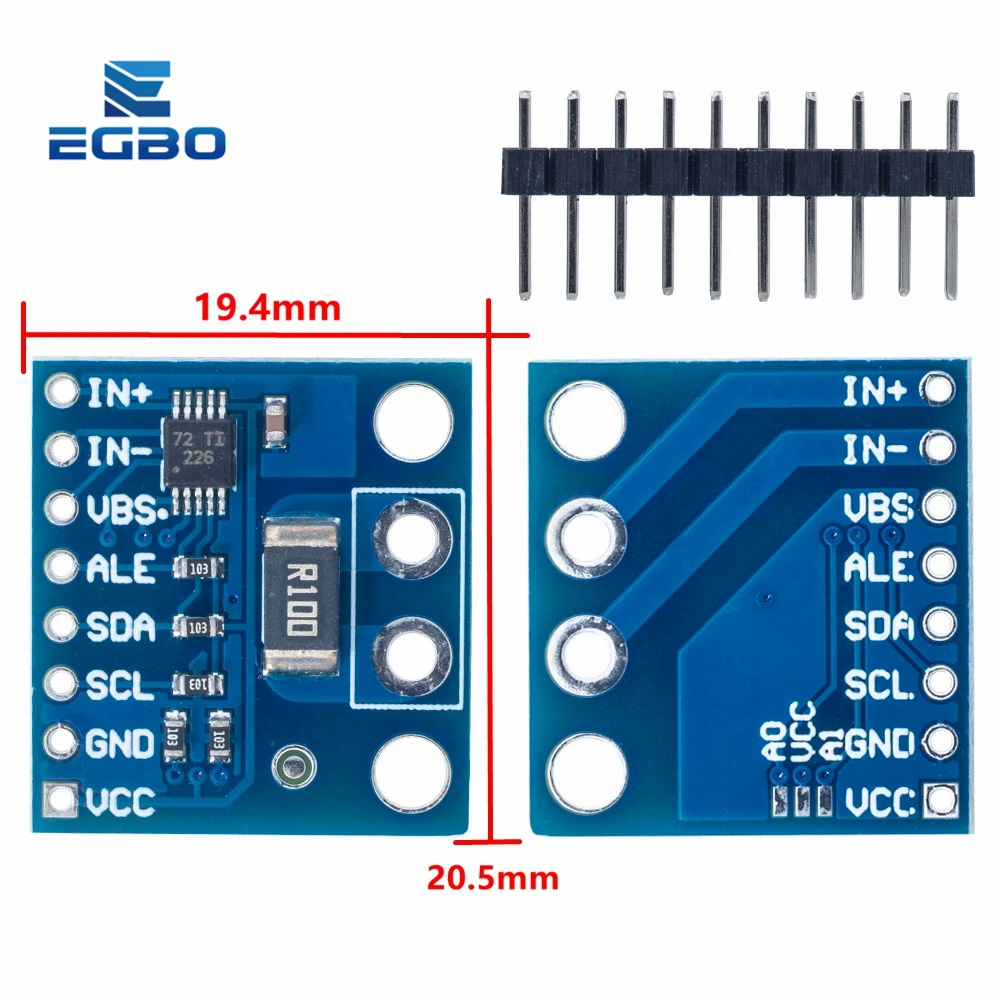 INA226 IIC I2C интерфейс двунаправленный ток/модуль датчика мониторинга мощности для