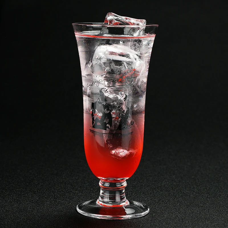 Бессвинцовый Кристалл ручной работы Кубок командора Сингапура коктейльное