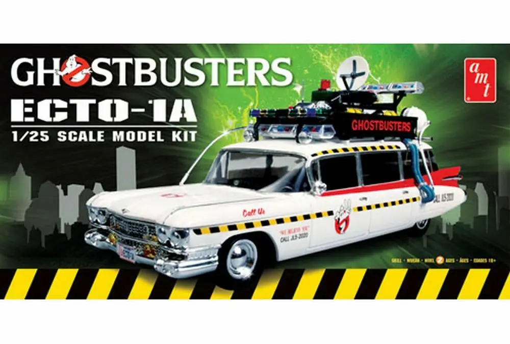 R/C модель круглая 2 AMT 750 1:25 весы Ghostbusters наборы моделей для автомобилей
