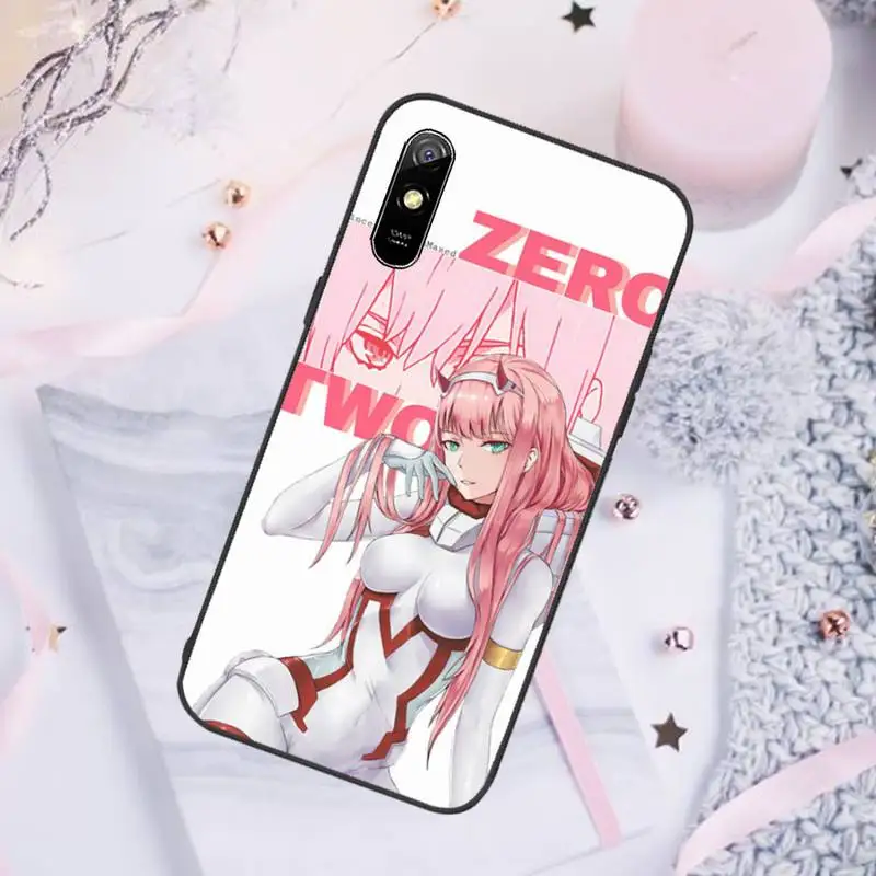 

Zero Two Darling in the FranXX Phone Case For Xiaomi Mi Redmi Note 7 8 9 pro 8T 9T 9S 9A 10 Lite pro