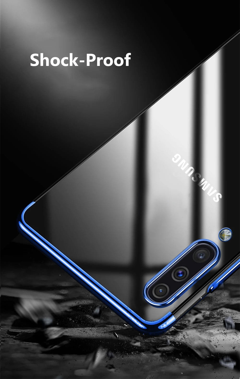 Чехол-накладка для samsung Galaxy A50, прозрачный мягкий силиконовый тонкий чехол-накладка из ТПУ для samsung A50 A10 A30 A40 A70 A60, чехол для телефона