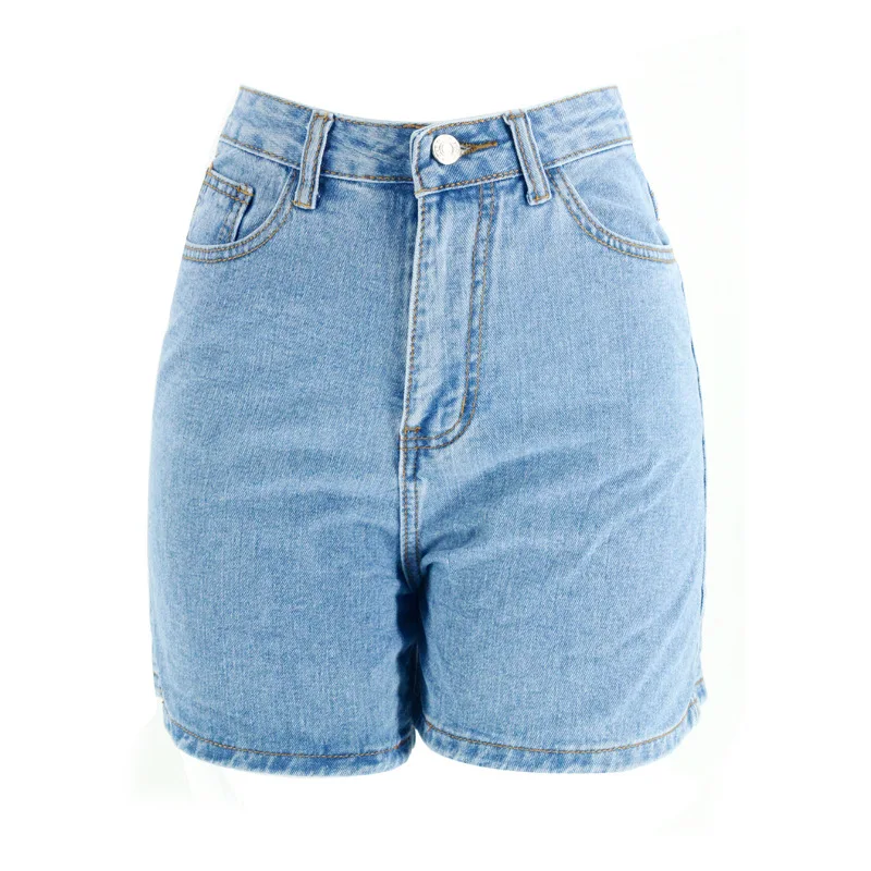 

Summer denim shorts ladies slim plus size women