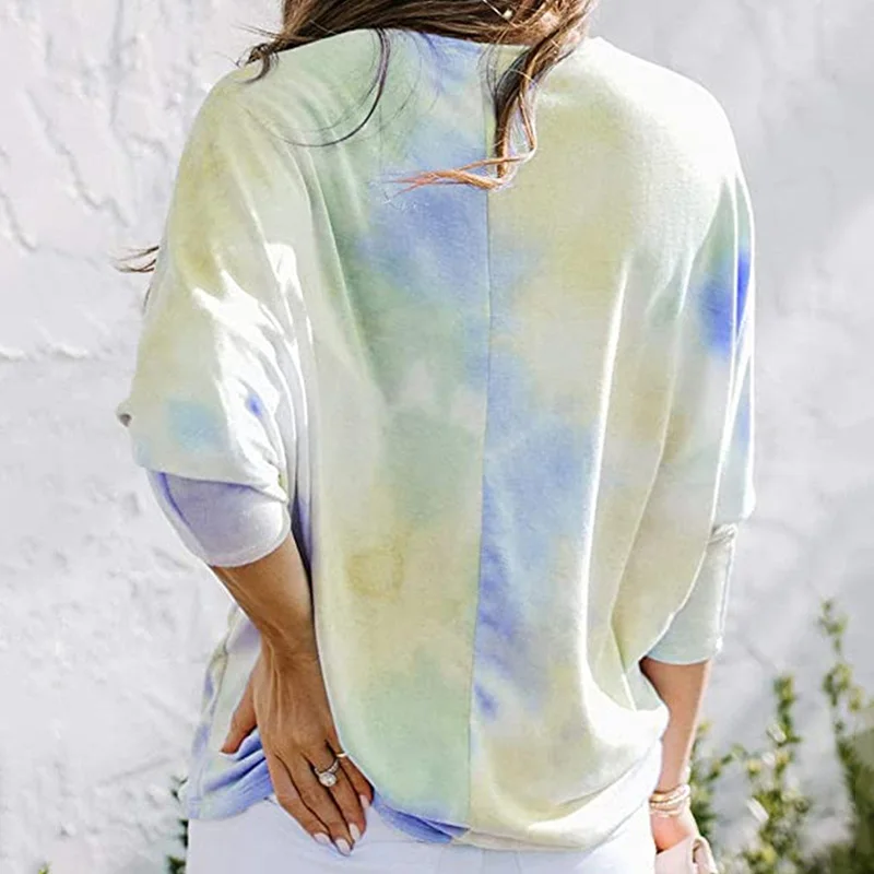 

New Arrival Cotton Women T-shirt Skew Collar Colorful Tops Tees Long Sleeves Fashion Clothes For Women Hoting Sales