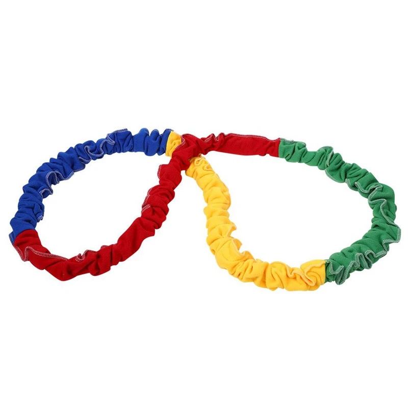 Детская уличная спортивная игрушка эластичная веревка Ruberr ремень развивающая