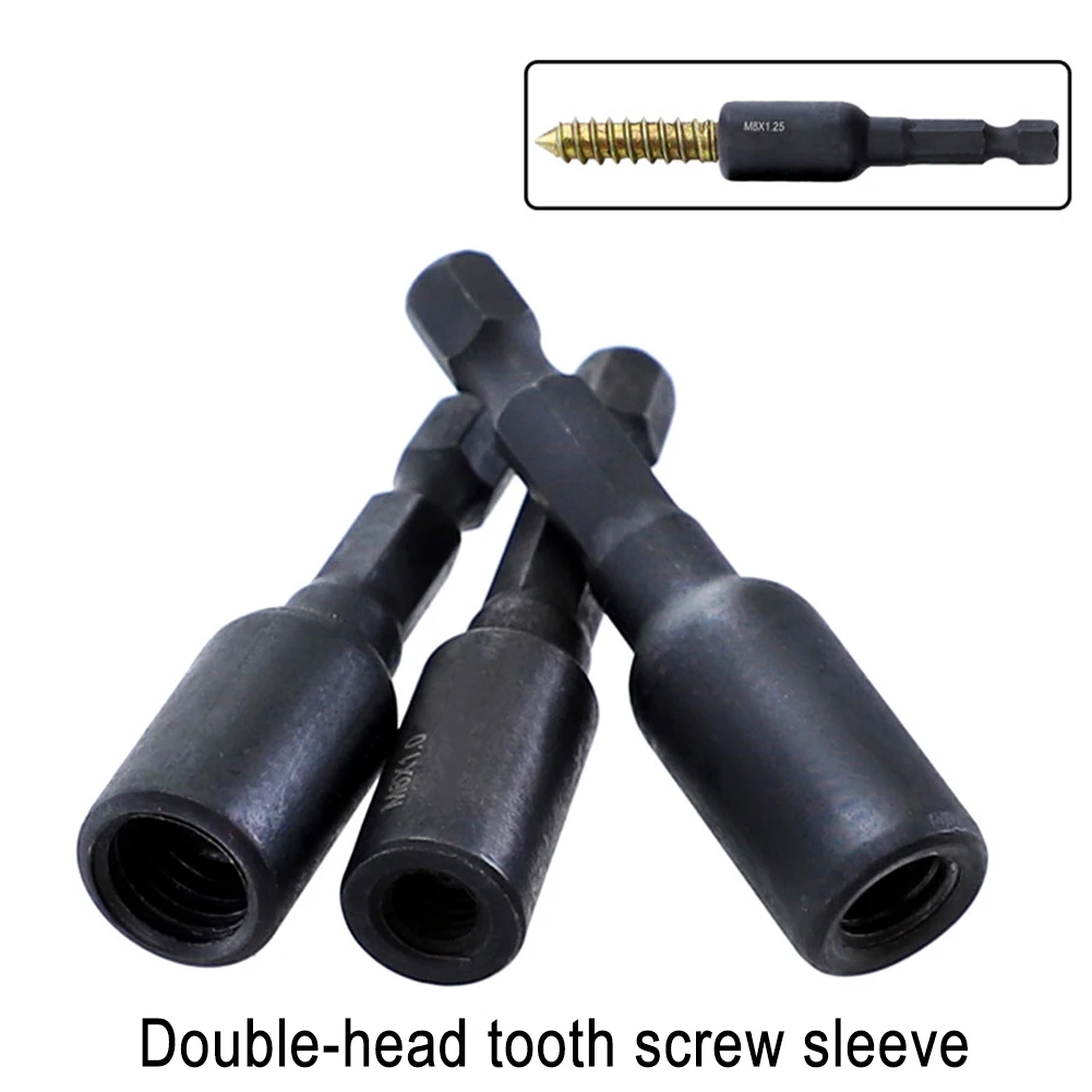 3 шт. двухголовый хром молибденовая сталь Внутренние Внешние зубья винтовая