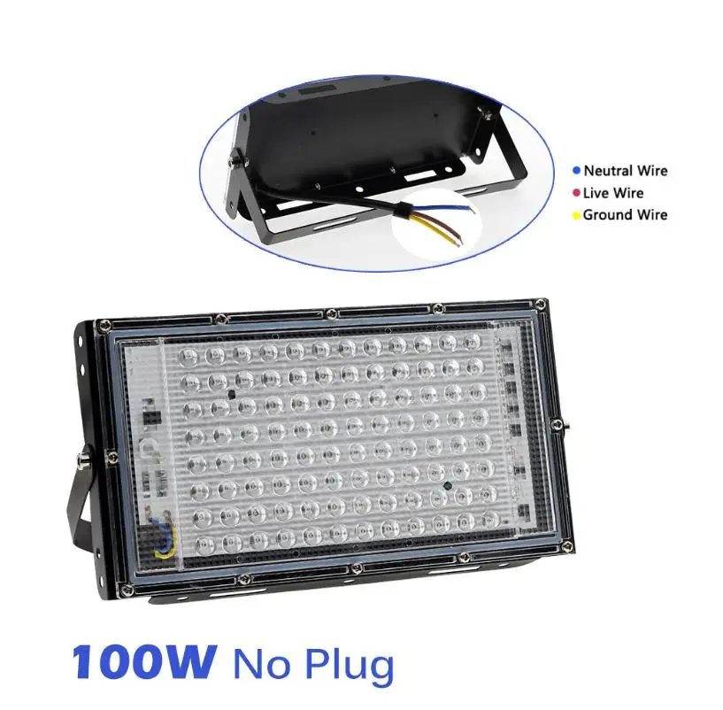 

50W UV led lamp IP65 Waterproof Ultraviolet Black Lights