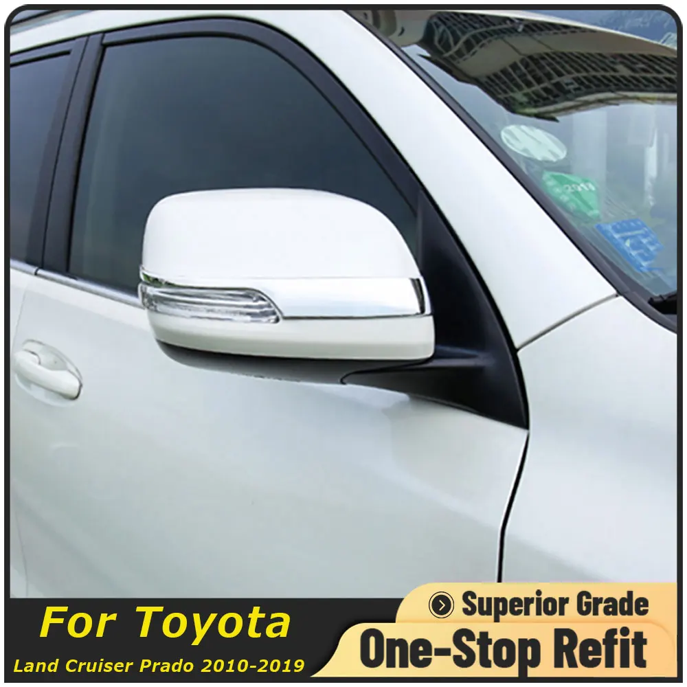 Подходит для Toyota Land Cruiser Prado 2010 2011 2012 2013 2014 2015 2016 2017 2018 2019 крышка бокового зеркала