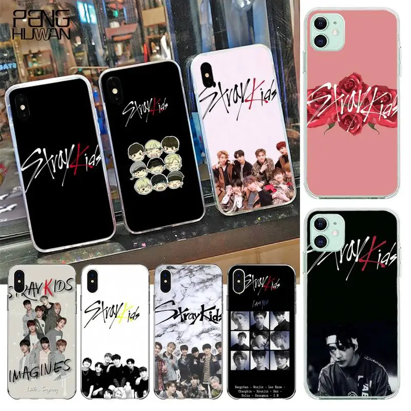 Felix stray kids hyunjin chan woojin окрашенный чехол для телефона iPhone 11 pro XS MAX 8 7 6 6S Plus X 5S SE 2020 XR