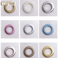 204080pcs lot high quality home decoration curtain accessories nine colors plastic rings eyelets for curtains grommet top