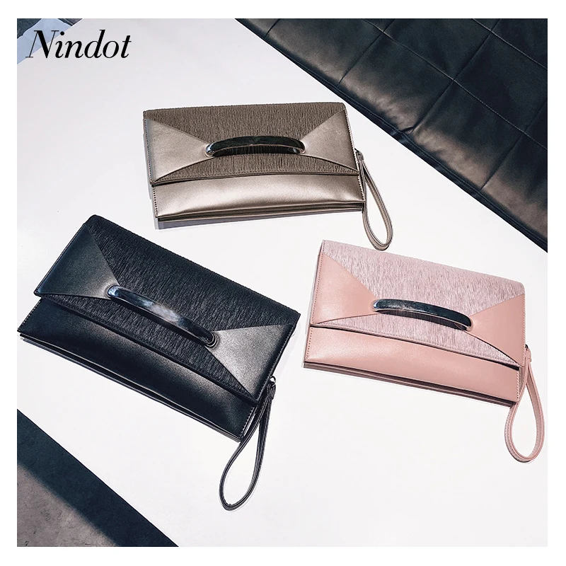 Nindot конверт женский клатч сумка для вечерние женские сумки через плечо сумка-мессенджер розовый серебряный черный вечерняя маленькая сумка через плечо