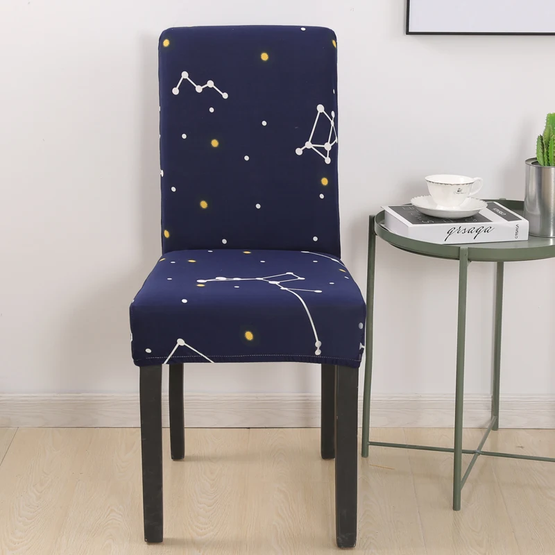 Универсальный Набор стульев чехол для офисных эластичный материал из спандекса
