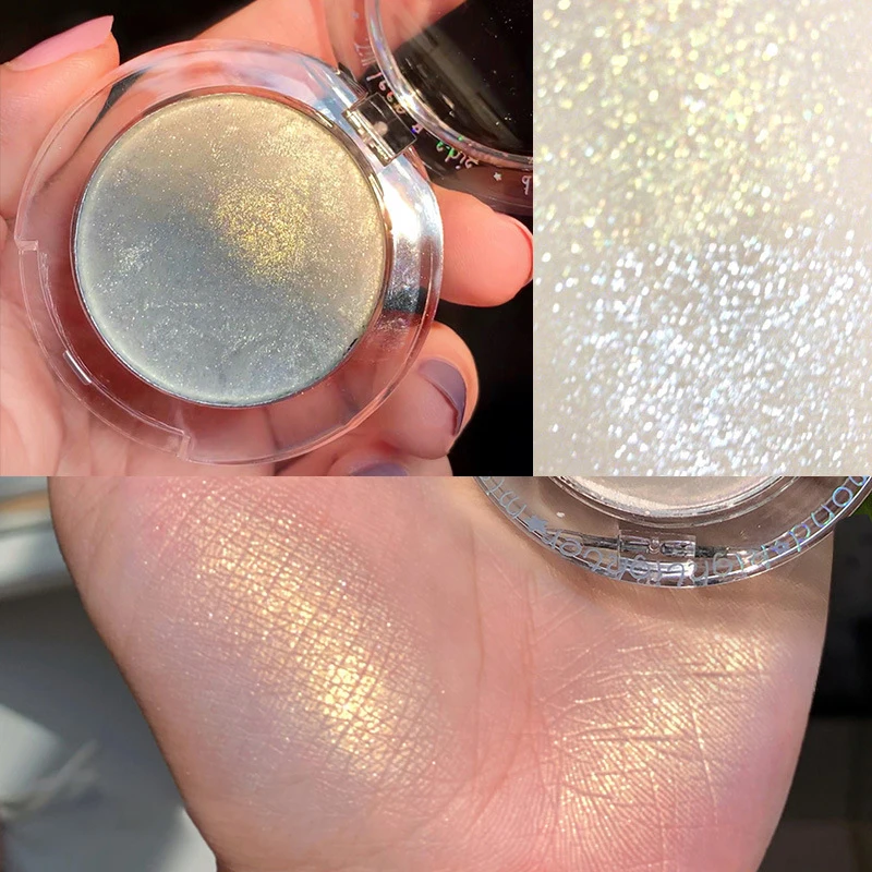 

3 Color Highlighter Facial Bronzers Palette Makeup Face Glow Contour Shimmer Powder Illuminator Highlight Cosmetics