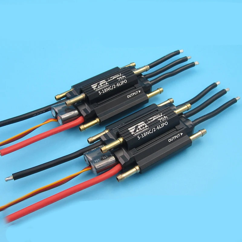 1 шт. контроллер скорости для лодок RC 70A 90A 120A 130A 150A 160A ESC 2S 6S бесщеточный SBEC OPTO HV