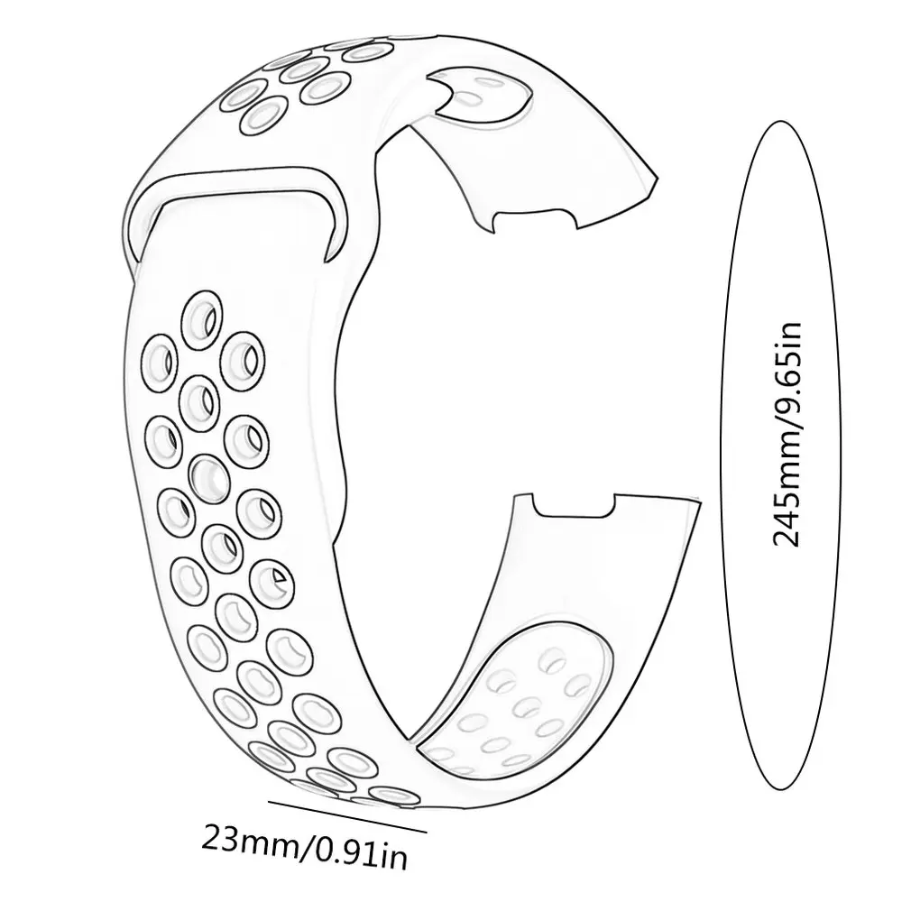 

New Suitable For Fitbit Charge3 Watch Charge3 Silicone Smart Sports Wristband Smart Watch Original Accessories Gifts