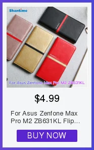 Чехол для телефона из искусственной кожи для Asus Zenfone Max Pro M2 ZB631KL, флип-чехол для Asus Zenfone Max M2 ZB633KL, Мягкая силиконовая задняя крышка