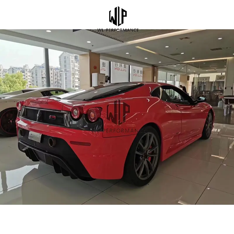 F430 SC стиль высокое качество FRP Неокрашенный большой кузов автомобиля Комплект